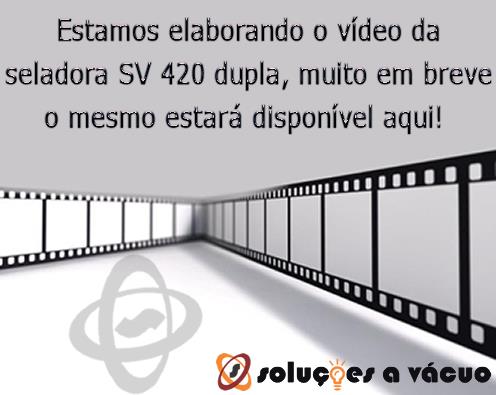 Seladora a Vácuo SV 420 Dupla Seladora a Vácuo SV 420 Dupla